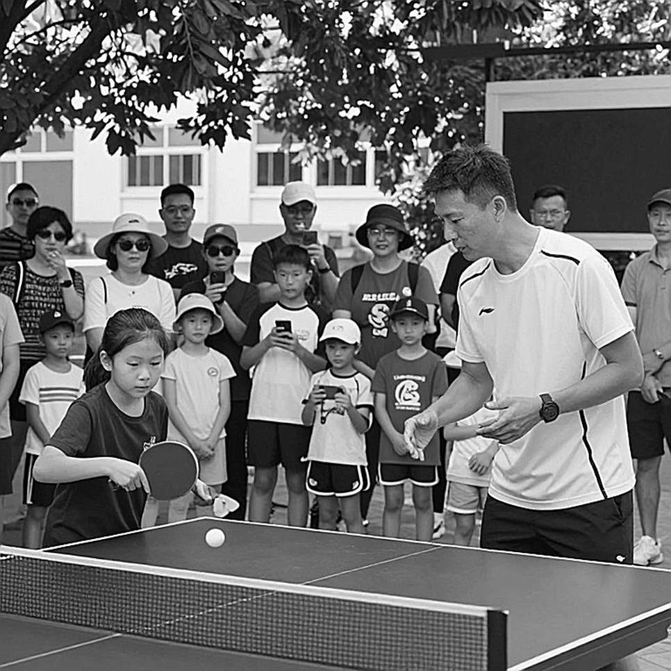 A Table Tennis Report Full of Empty Cells: What Is the Data Hiding?